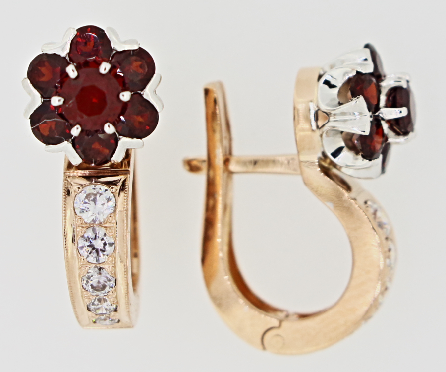 earrings-bigmalinka-garnet